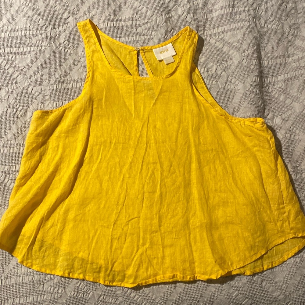 Maeve linen swing tank